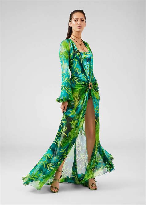 versace print long dress|Versace dresses 2020.